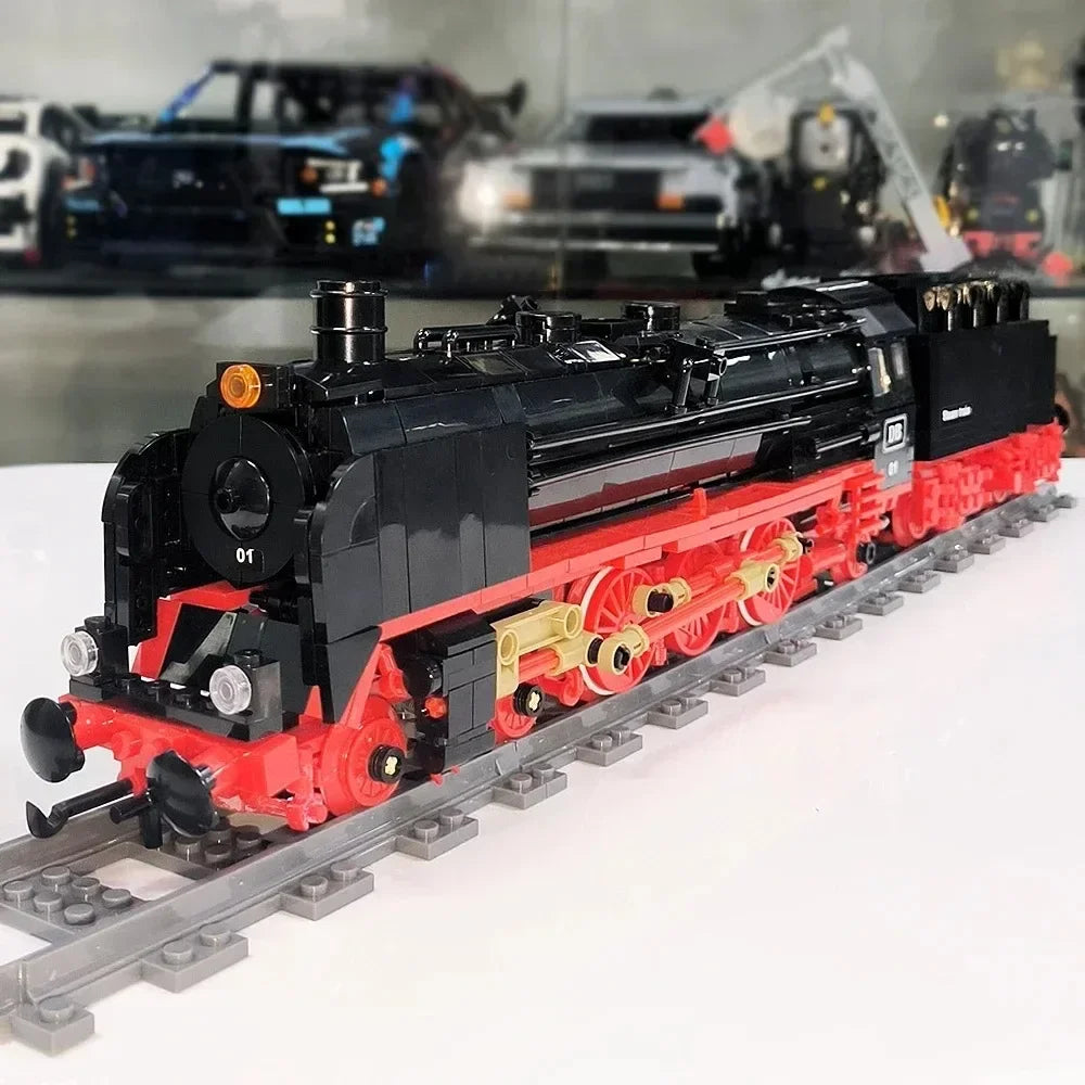 CN Guangdong Spring Crocodile Locomotive Train Blocks Set
