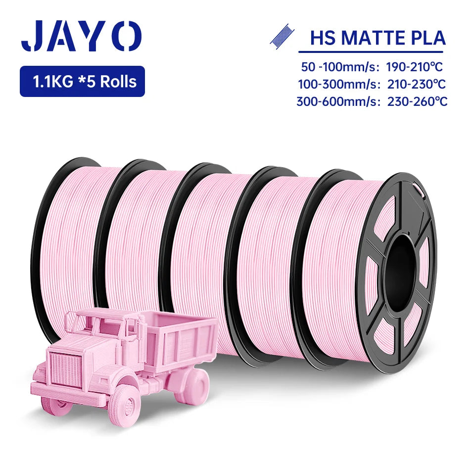 JAYO High Speed Matte PLA Filament For 3D Printing Pro