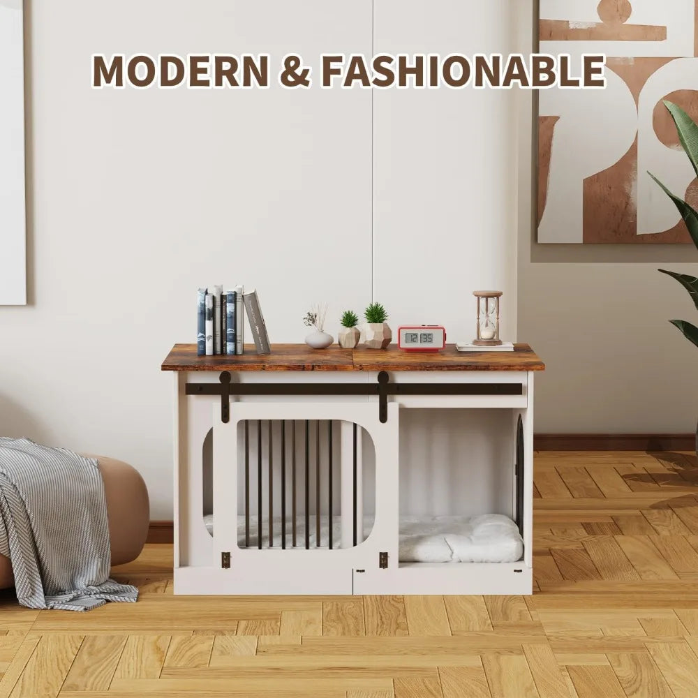 Hign-concerned Dog Kennel Furniture Farmhouse Crate