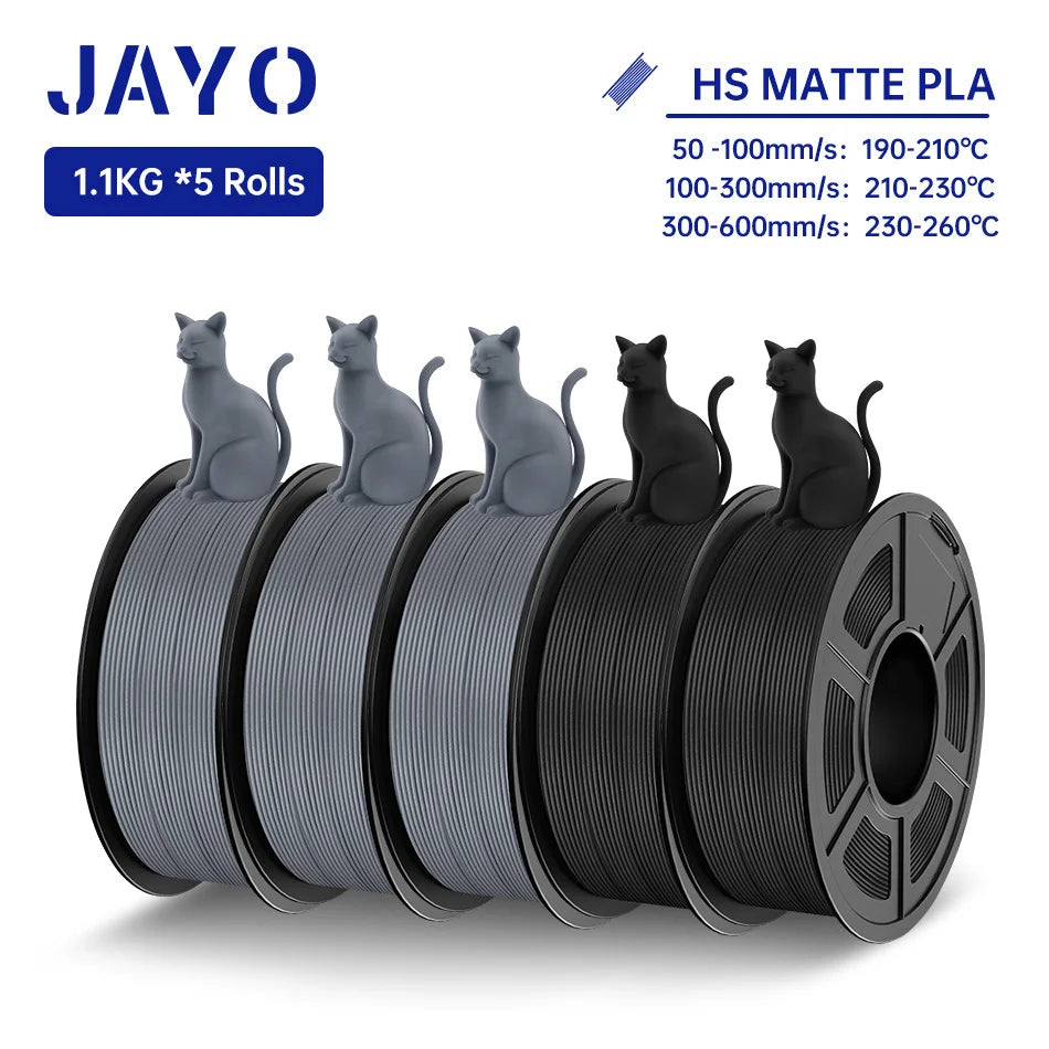 JAYO High Speed Matte PLA Filament For 3D Printing Pro