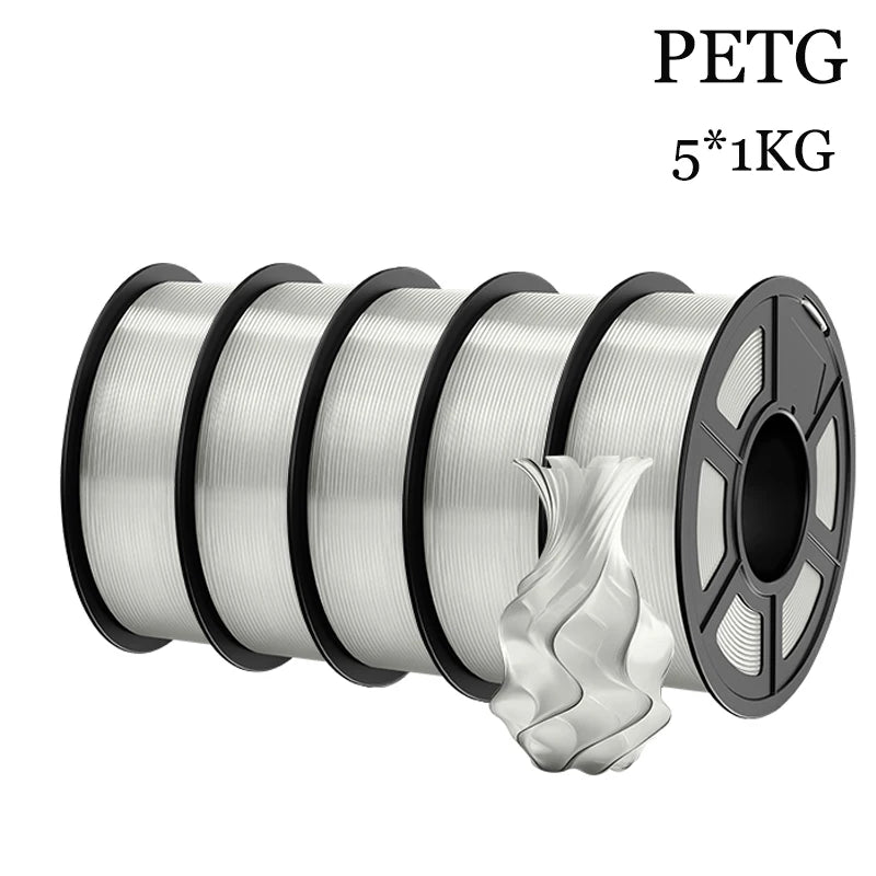 TECBEARS PETG Filament Set for 3D Printer Projects