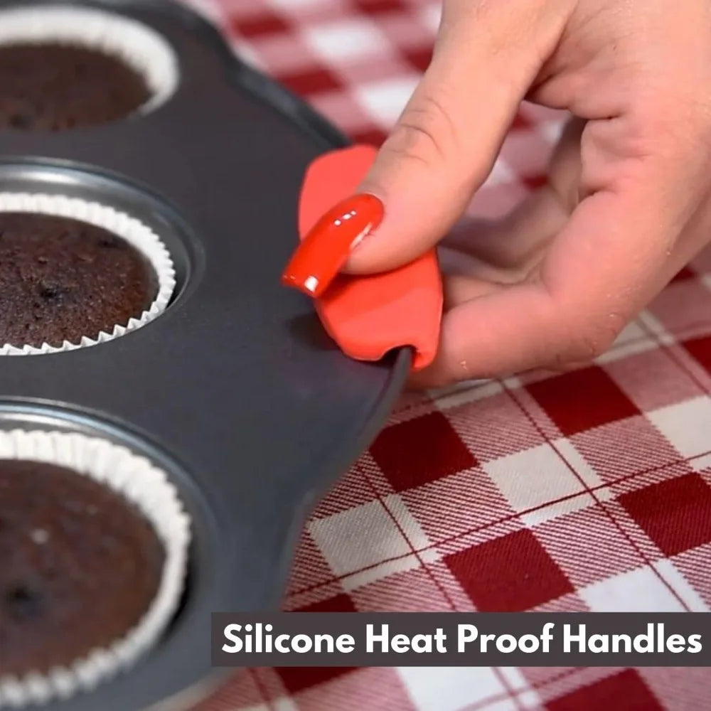 Nonstick 15 Piece Bakeware Set Muffin Pan And Cake Pan