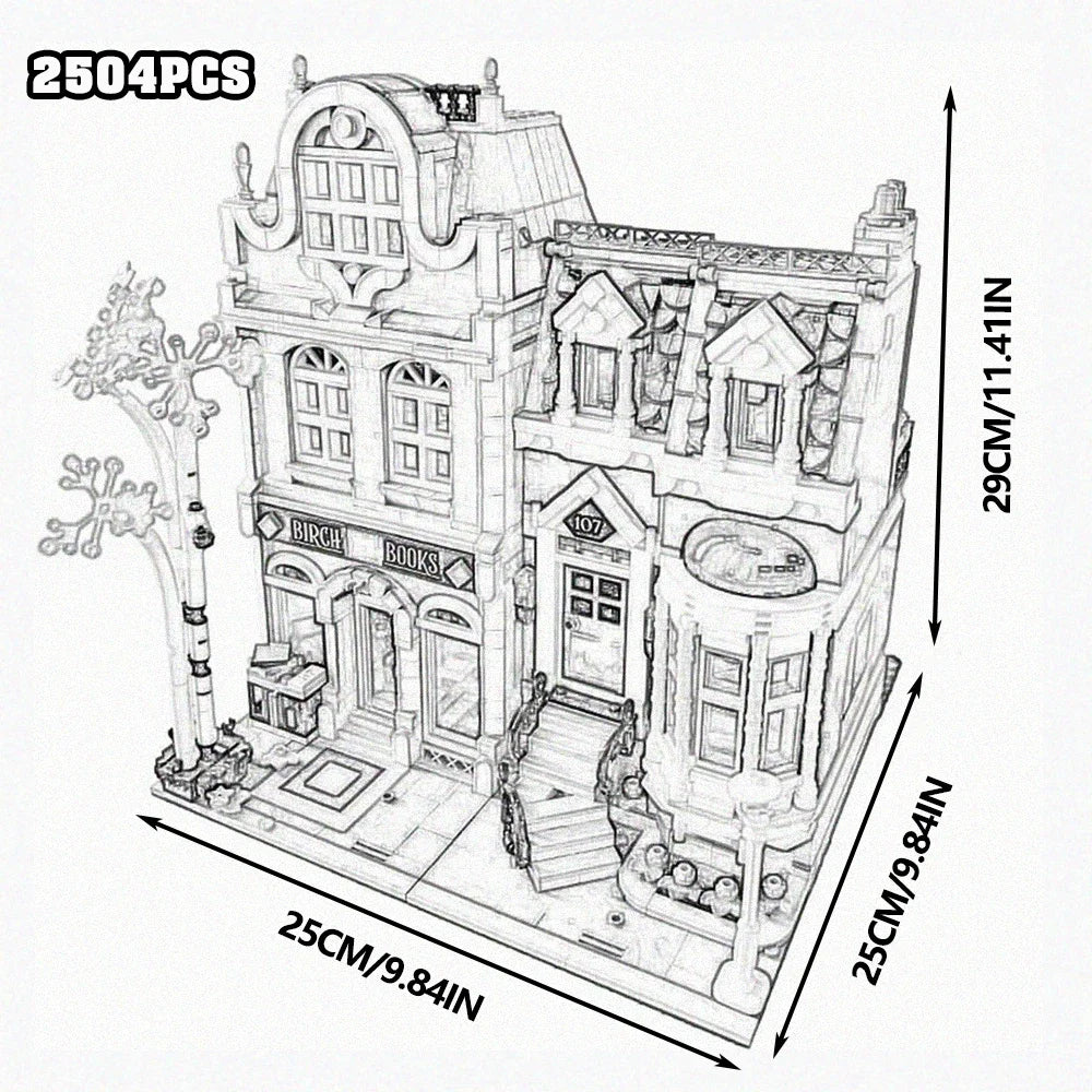 Guangdong TownHall TudorCorner BrickBank CafeCorner Blocks