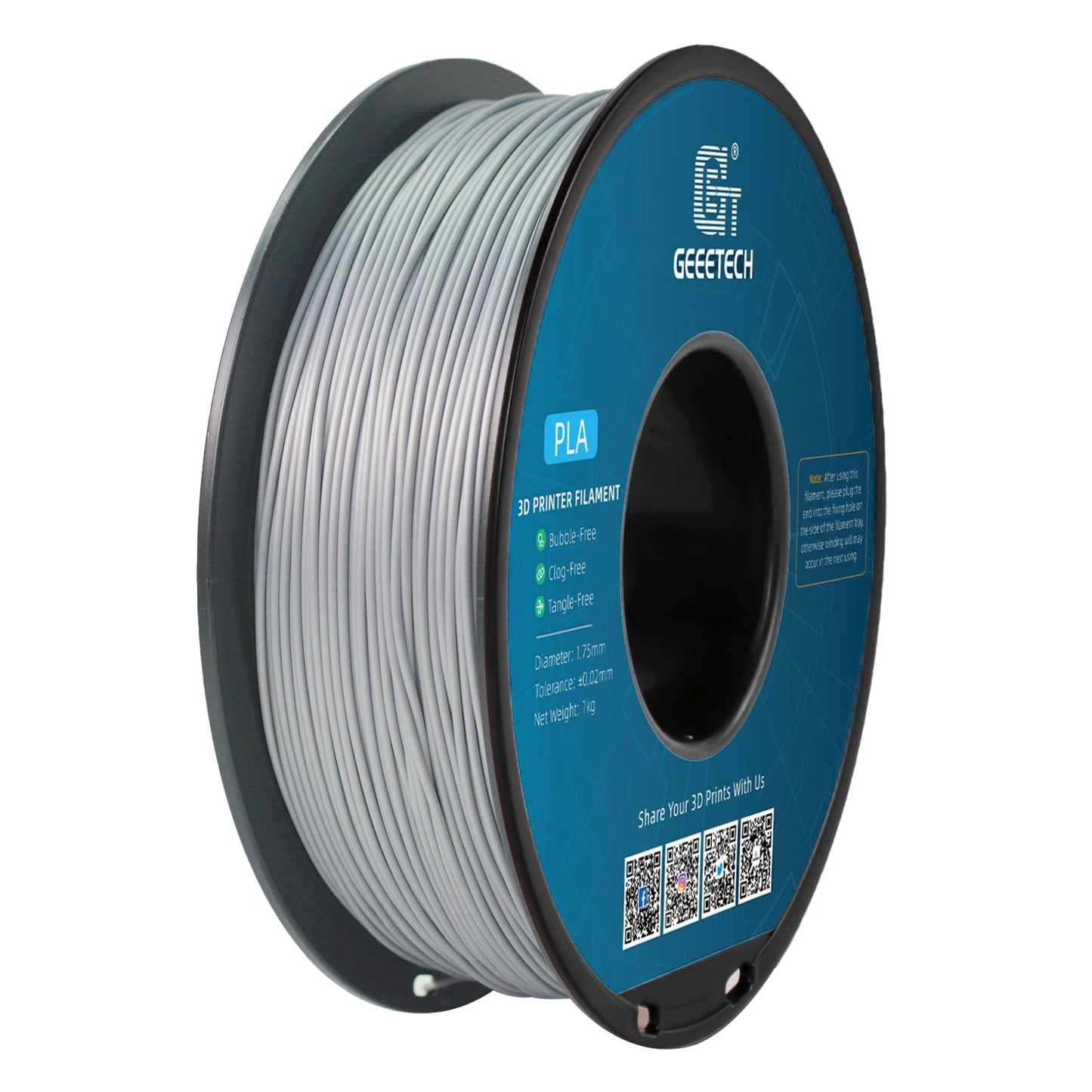 Geeetech Standard PLA Filament for 3D Printing Enthusiasts