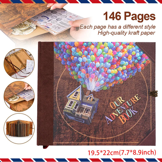 Hign-concerned Handmade Photo Album Scrapbook Adventure
