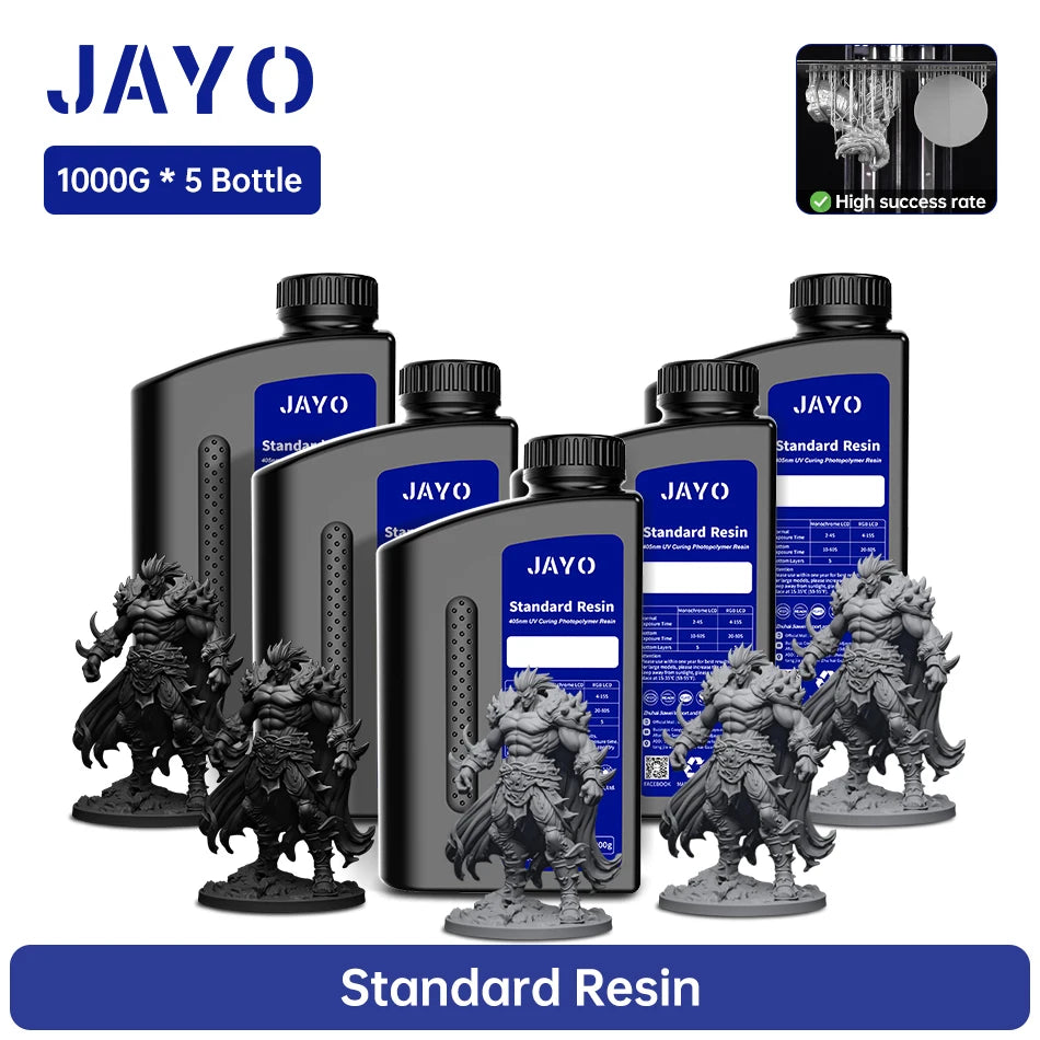 JAYO Standard Plus Toughness Resin for LCD 3D Printing