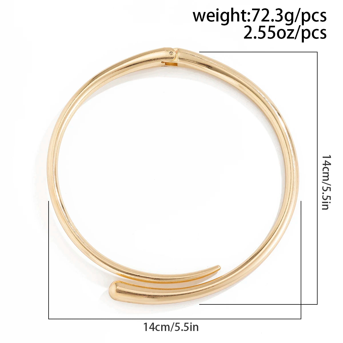 Ingemark Punk Water Drop Choker Necklace Bangle Rings