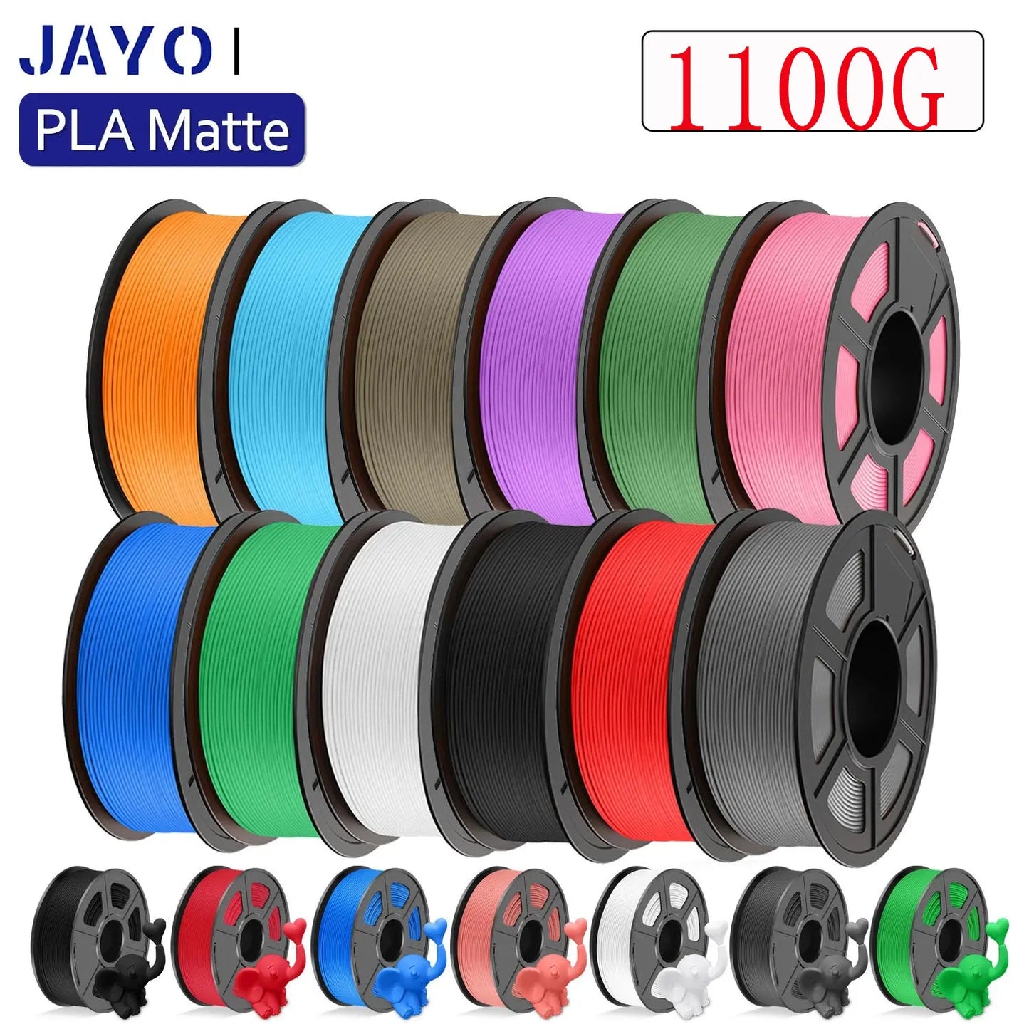 JAYO Matte PLA Filament For 3D Printing Superior Finish