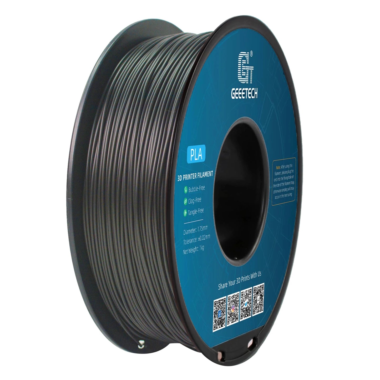 Geeetech Standard PLA Filament for 3D Printing Enthusiasts