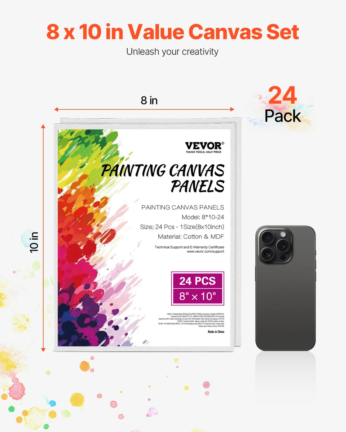 Hign Concerned Canvas Boards For Painting White Canvases