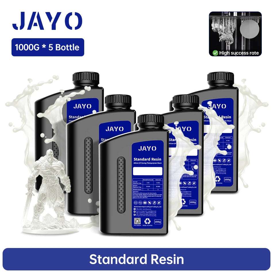 JAYO Standard Plus Toughness Resin for LCD 3D Printing