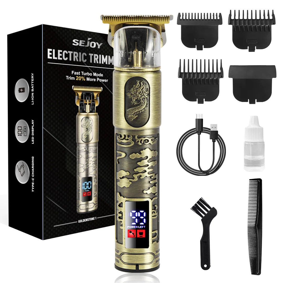 Sejoy Cordless Hair Clipper Kit For Men Professional
