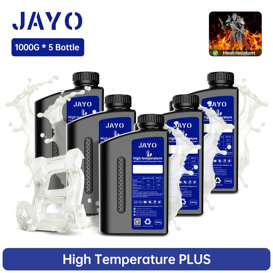 JAYO Standard Plus Toughness Resin for LCD 3D Printing