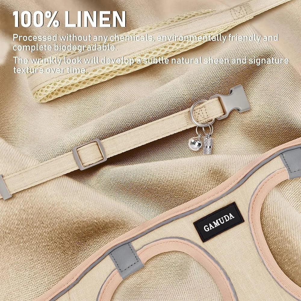 Fujian No Pull Step In Pet Harness Leash Collar Reflective