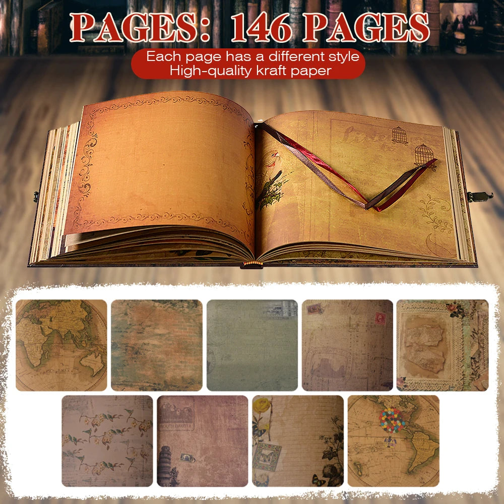 Hign-concerned Handmade Photo Album Scrapbook Adventure