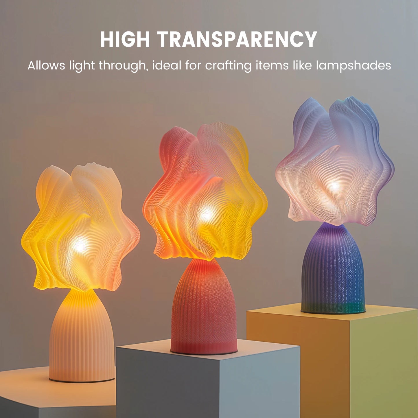 TECBEARS PETG Filament Set for 3D Printer Projects