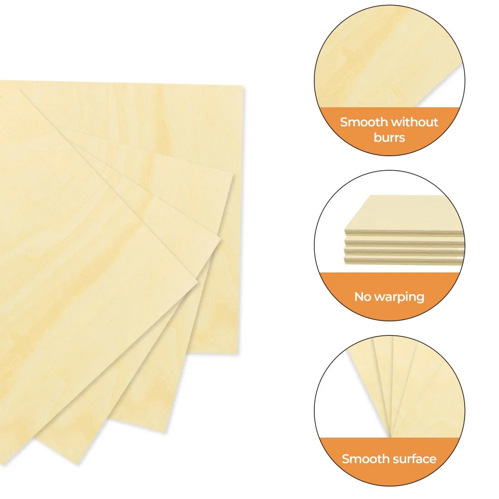 Basswood Sheets For Craft Laser Engraving And Cutting