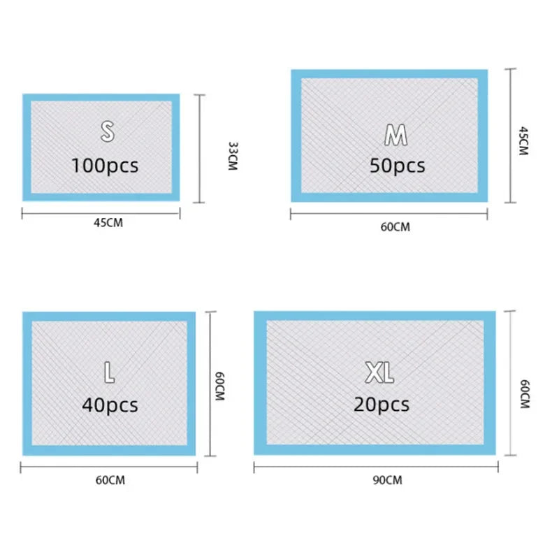 Dog Litter Absorbent Dog Diapers And Training Pads Pack