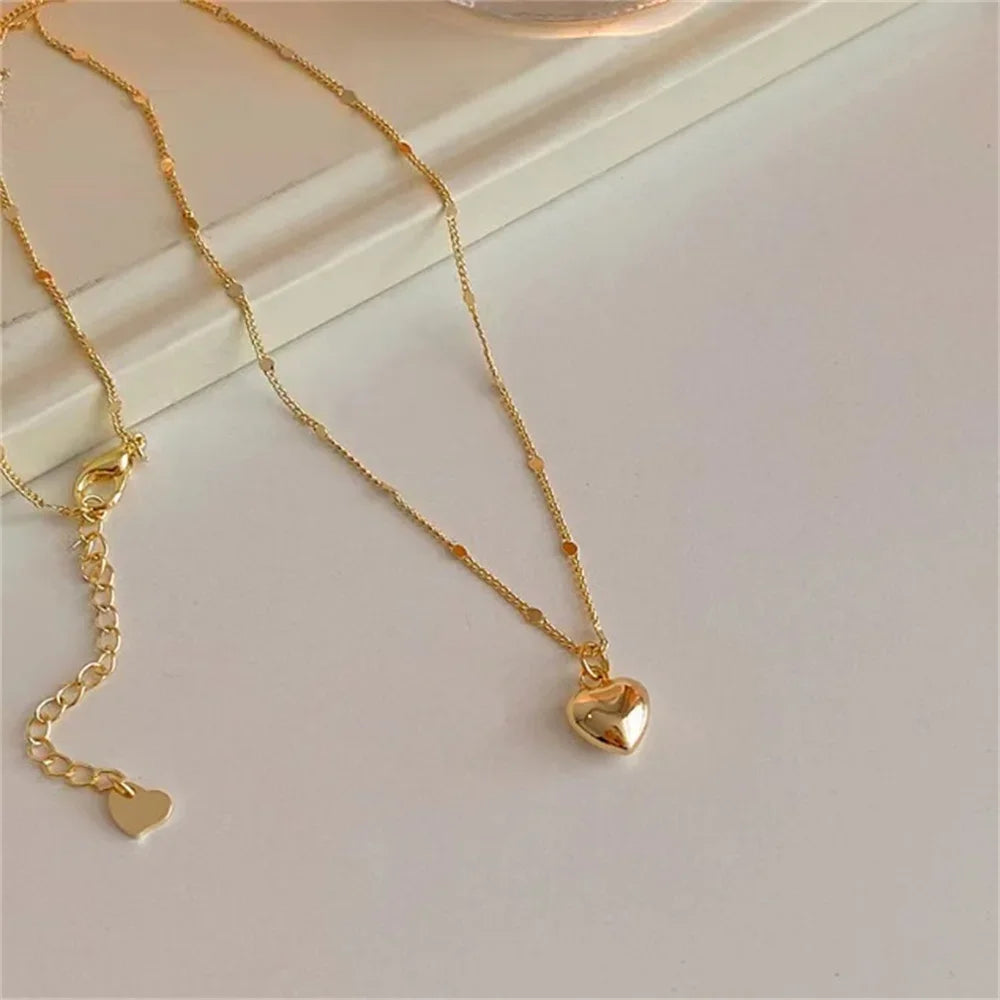 Zhejiang Simple Love Pendant Necklace for Women Fashion