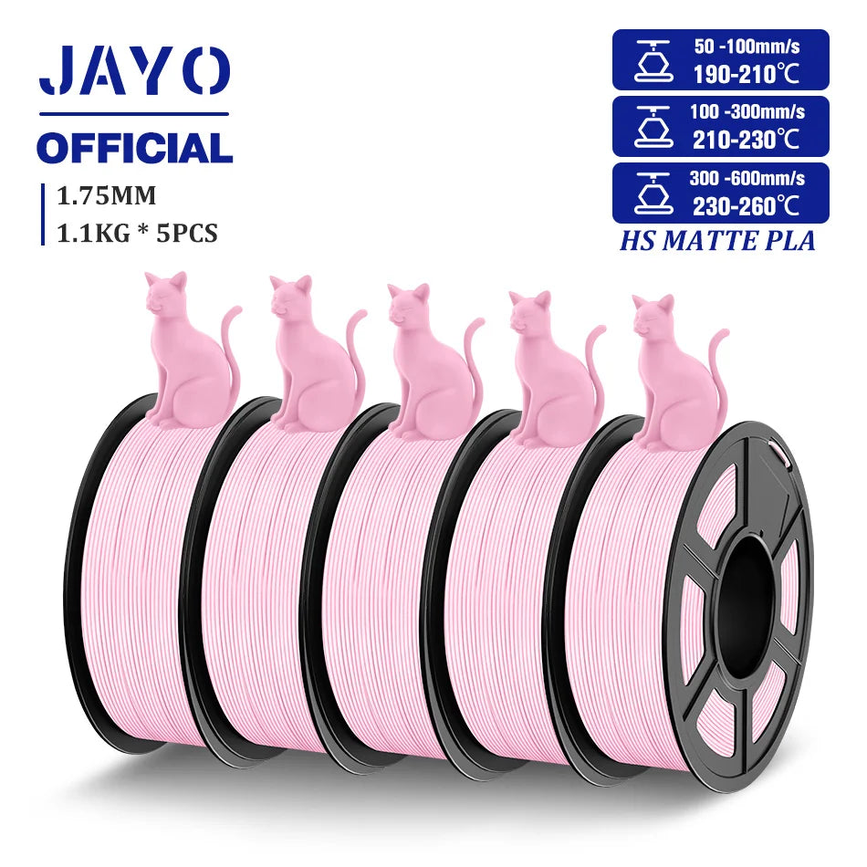 JAYO PLA Matte High Speed 3D Printer Filament Classic
