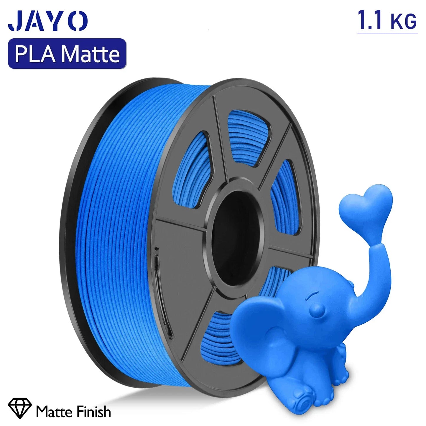 JAYO Matte PLA Filament For 3D Printing Superior Finish