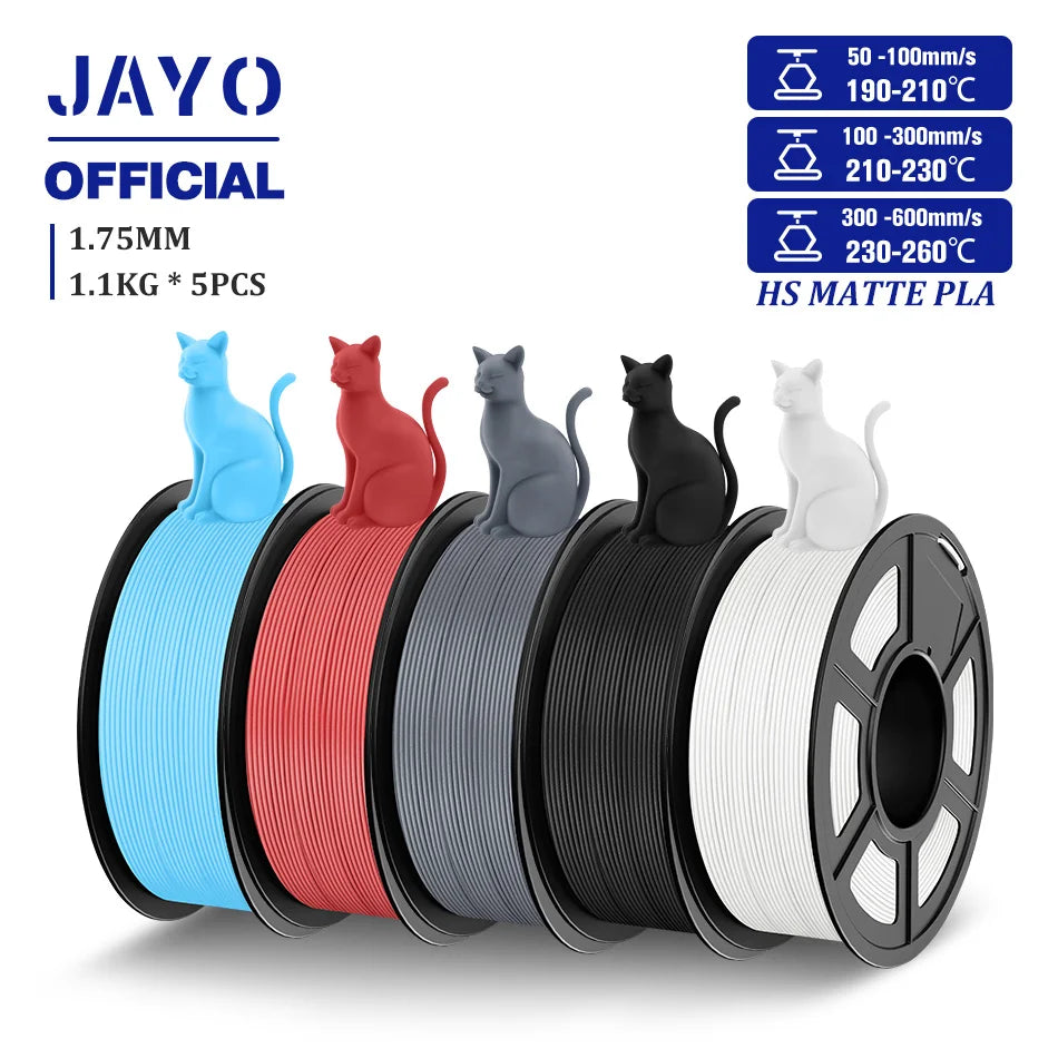 JAYO PLA Matte High Speed 3D Printer Filament Classic
