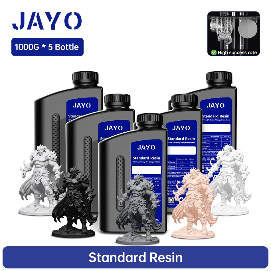 JAYO Standard Plus Toughness Resin for LCD 3D Printing