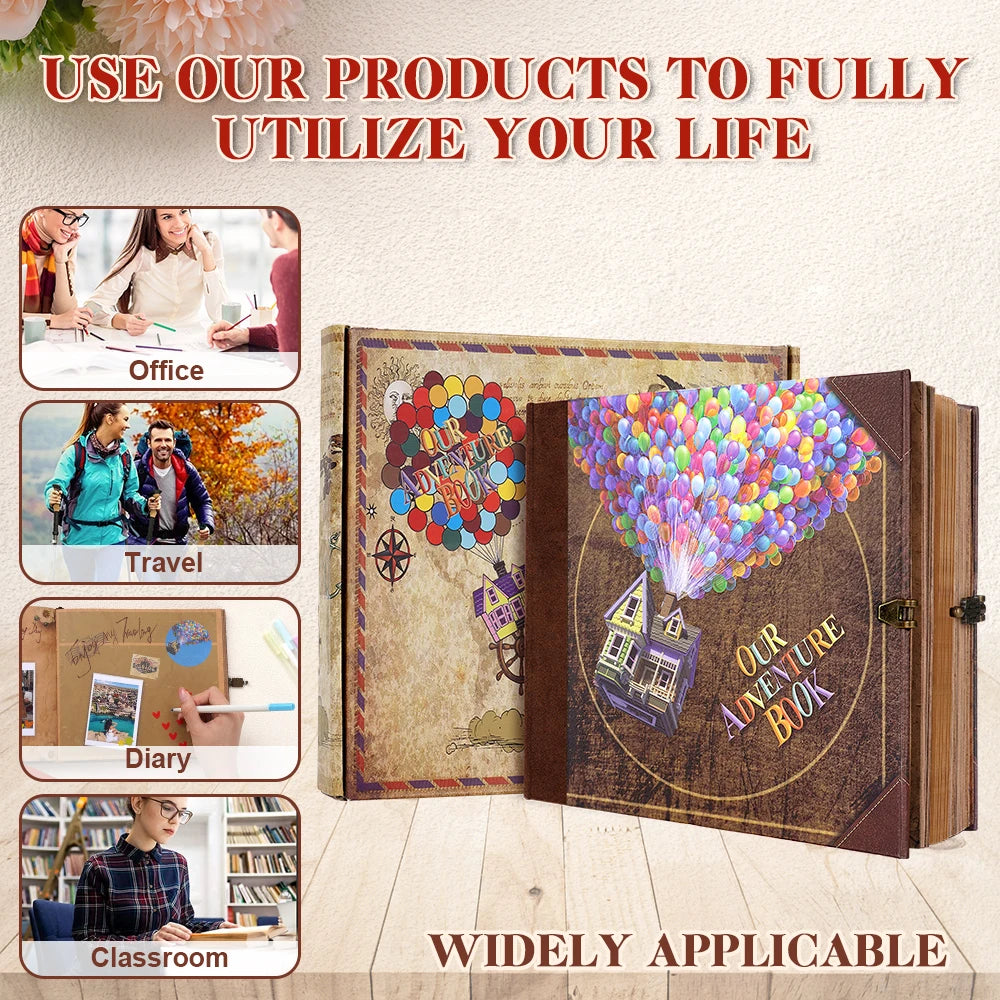 Hign-concerned Handmade Photo Album Scrapbook Adventure