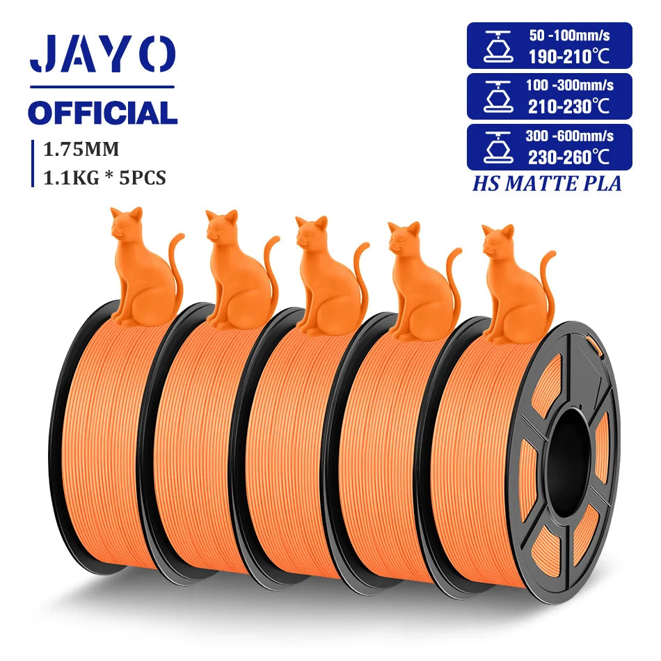JAYO PLA Matte High Speed 3D Printer Filament Classic