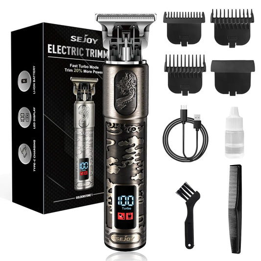 Sejoy Cordless Hair Clipper Kit For Men Professional