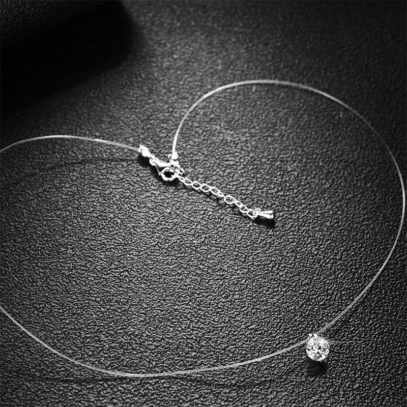 Fine Or Fashion S925 Sterling Mermaid Moissanite Necklace