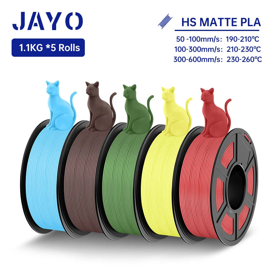 JAYO High Speed Matte PLA Filament For 3D Printing Pro