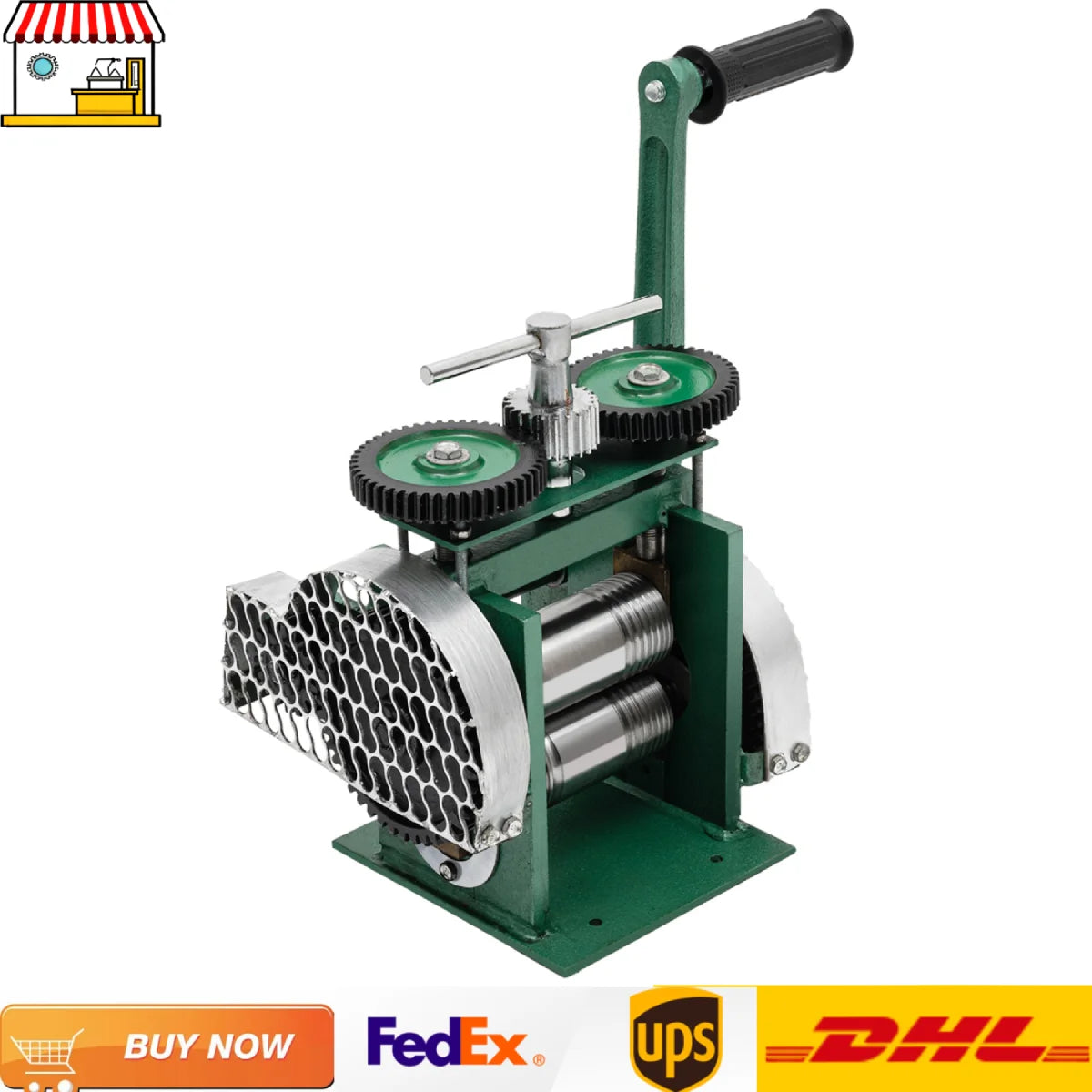 Gear 3in1 Jewelry Rolling Mill For Sheet Wire Semicircle