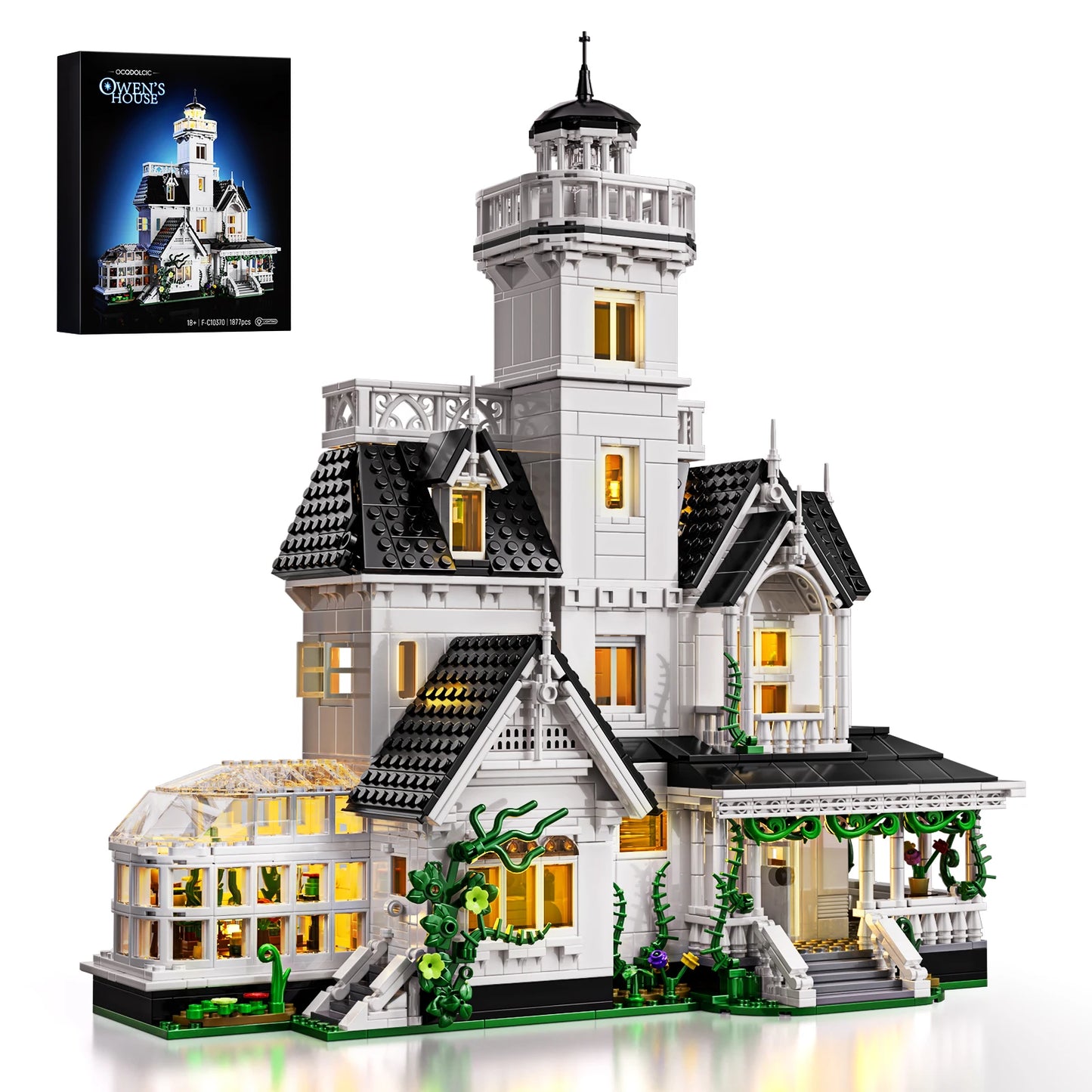 Owens Magic House Building Blocks Set Architecture Kit