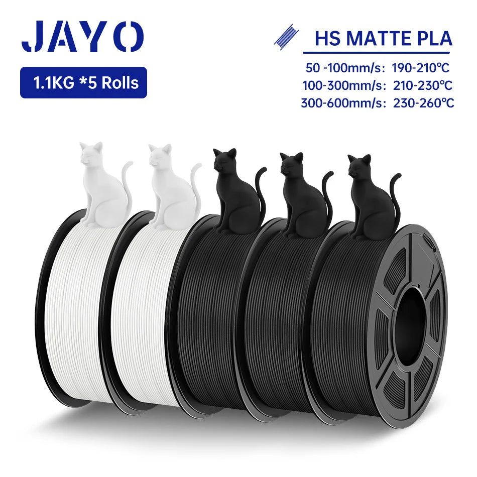 JAYO High Speed Matte PLA Filament For 3D Printing Pro