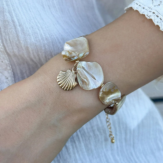 YJ WYWCN Retro Starfish Shell Pendant Necklace Women
