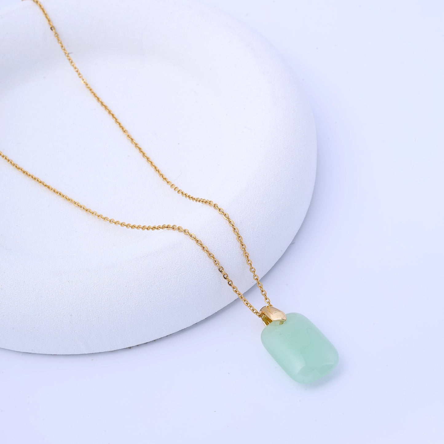 Hign-concerned Hetian Jade Copper Coin Pendant Necklace