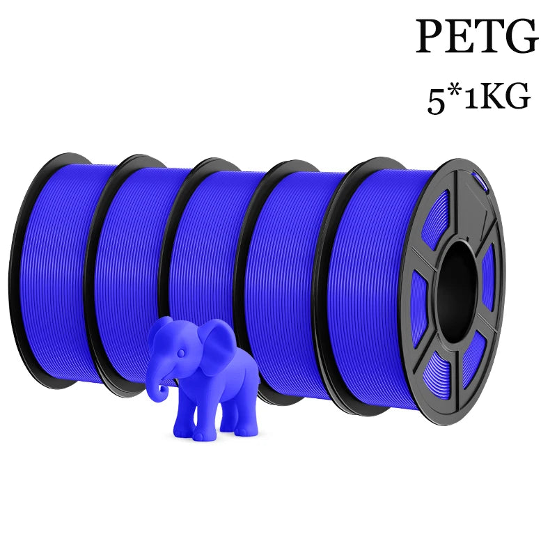 TECBEARS PETG Filament Set for 3D Printer Projects