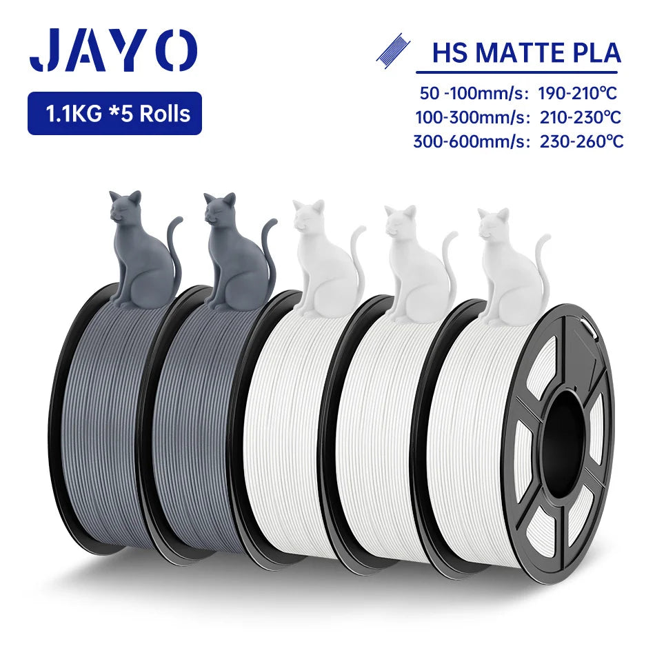 JAYO High Speed Matte PLA Filament For 3D Printing Pro