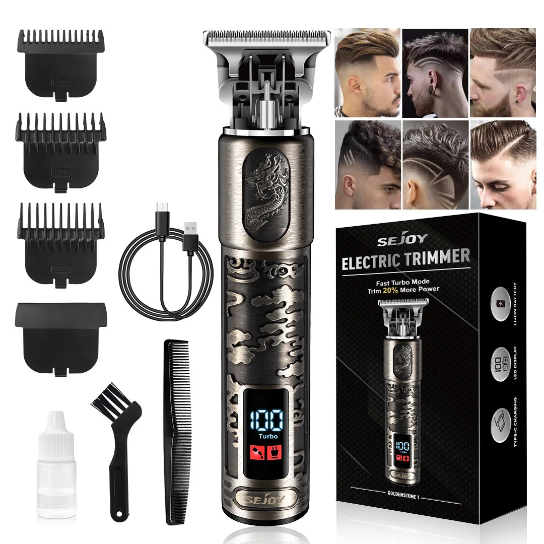 Sejoy Cordless Hair Clipper Kit For Men Professional