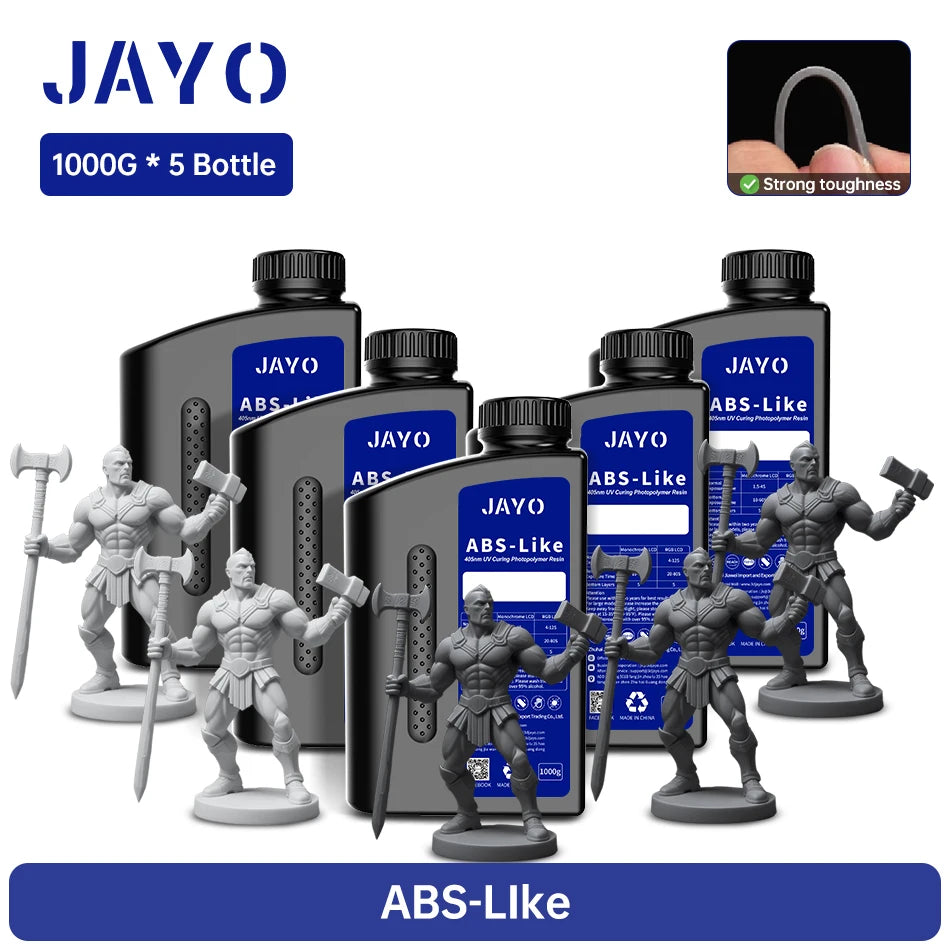 JAYO Standard Plus Toughness Resin for LCD 3D Printing