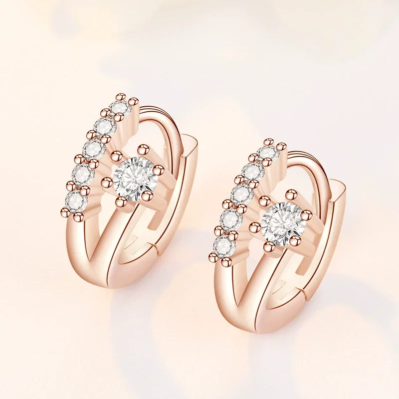 AUKYGGUSCN Women Simple Drop Earrings Metal Jewelry