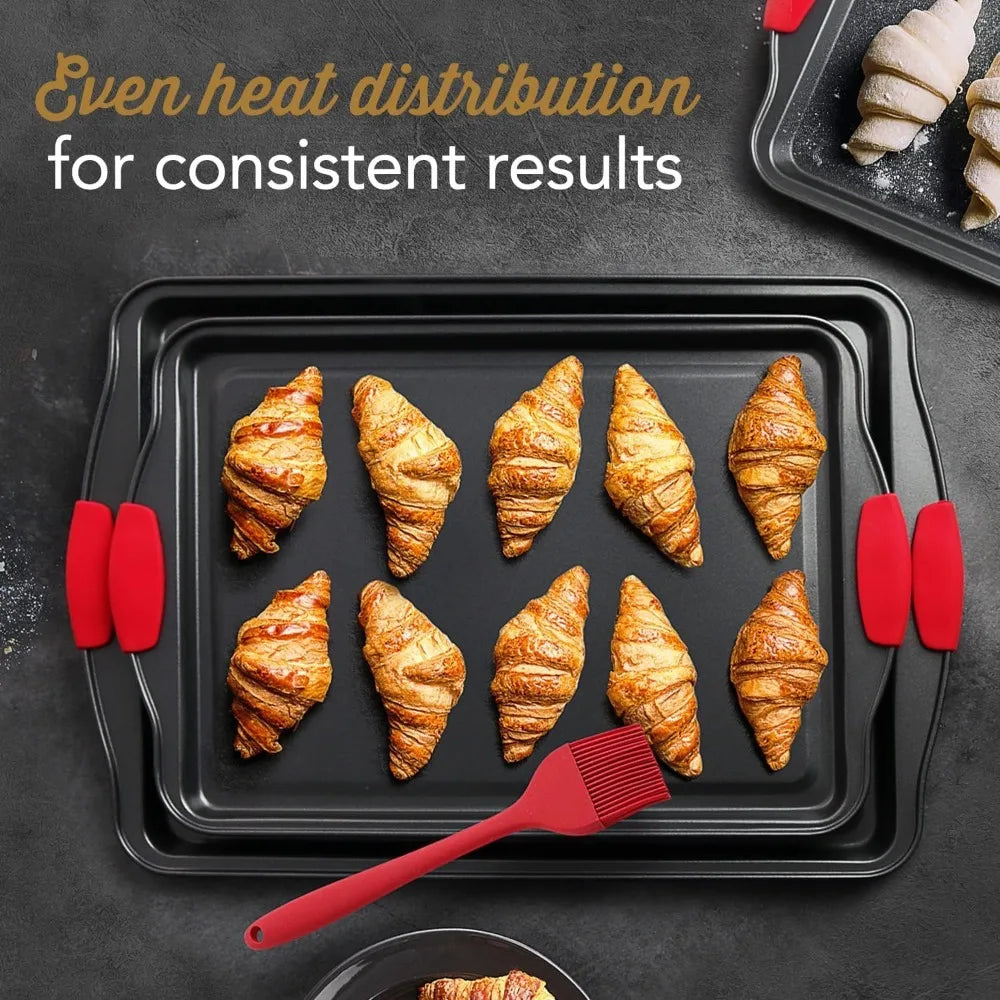 Nonstick 15 Piece Bakeware Set Muffin Pan And Cake Pan