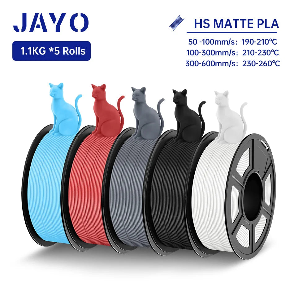 JAYO High Speed Matte PLA Filament For 3D Printing Pro