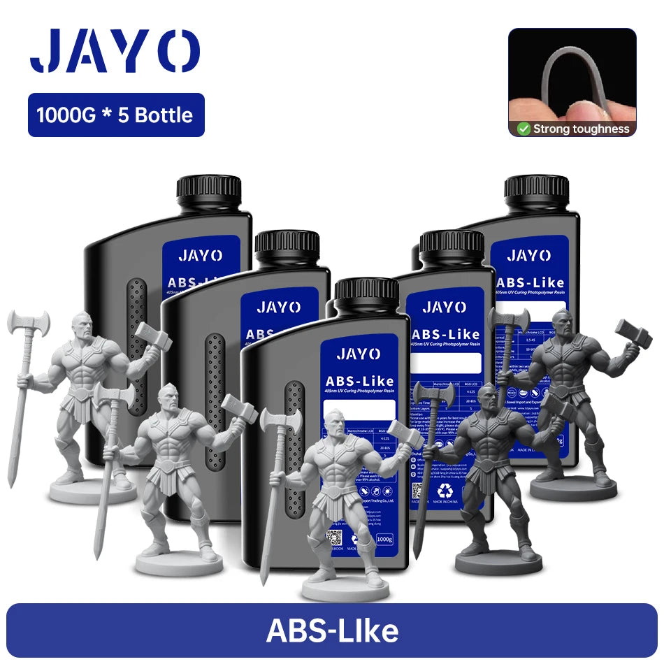 JAYO Standard Plus Toughness Resin for LCD 3D Printing