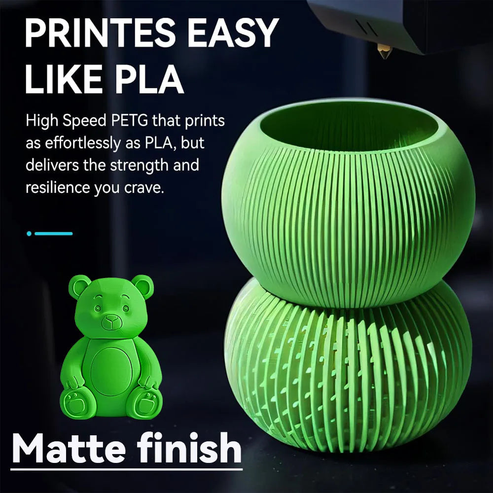 JAYO High Speed Matte PETG PLA Filament For Printing