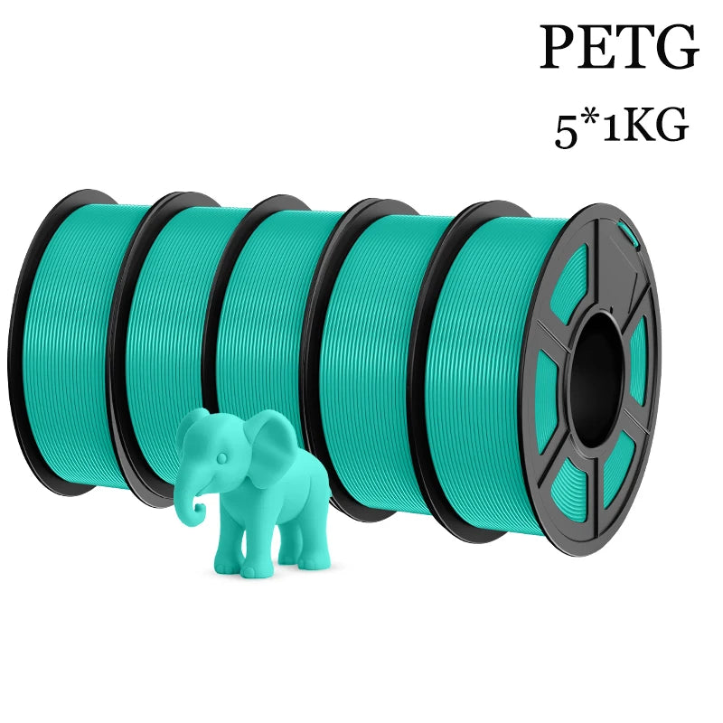 TECBEARS PETG Filament Set for 3D Printer Projects