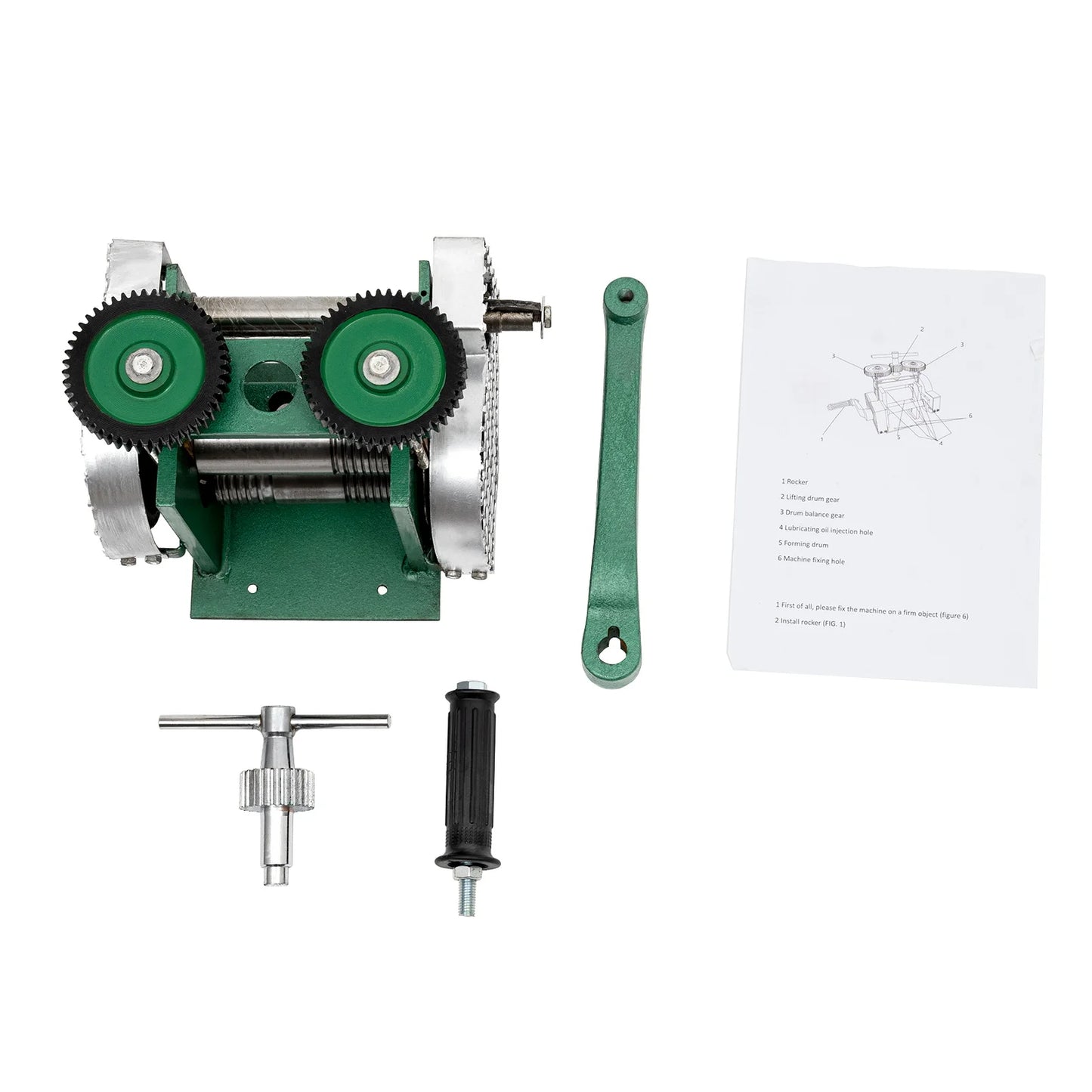 Gear 3in1 Jewelry Rolling Mill For Sheet Wire Semicircle