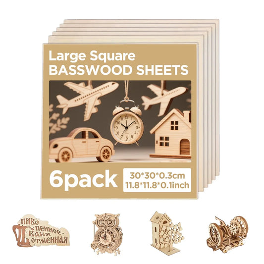 Basswood Sheets For Craft Laser Engraving And Cutting
