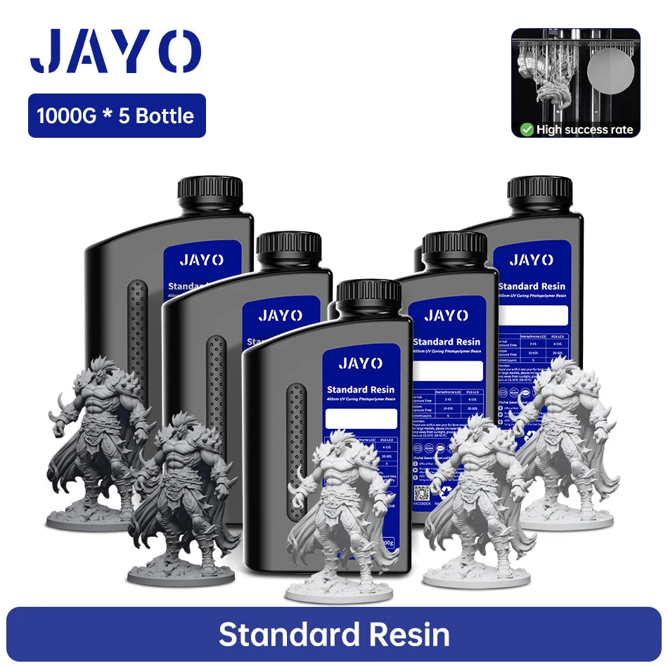 JAYO Standard Plus Toughness Resin for LCD 3D Printing